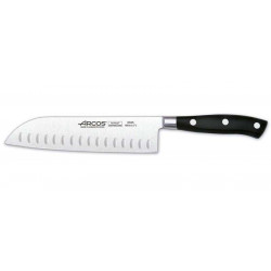 Cuchillo Santoku Alveolado serie Riviera de Arcos