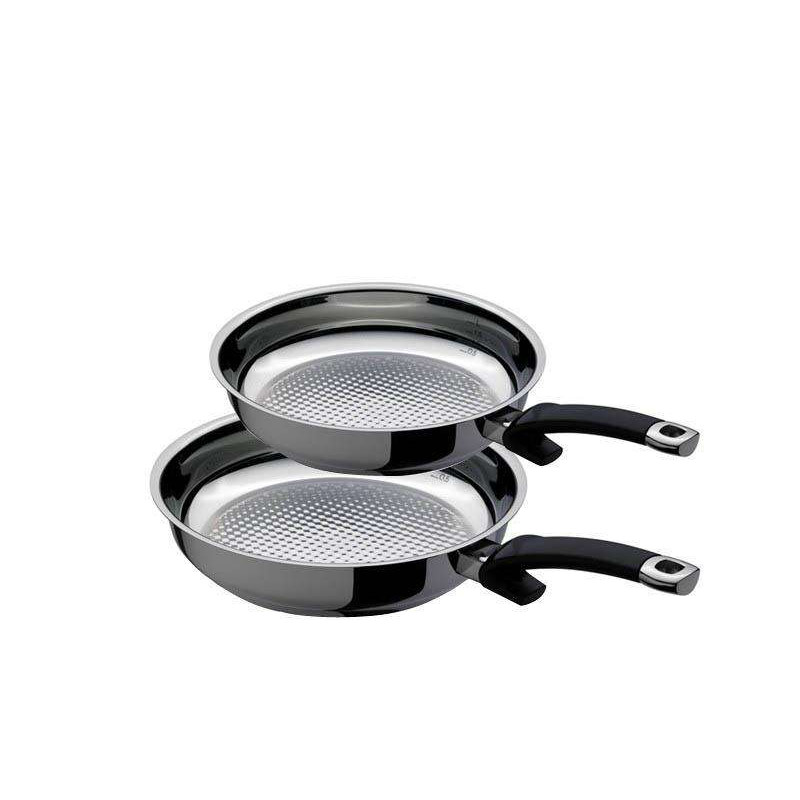 Pack 2 sartenes Crispy Steelux Comfort de Fissler Pack 2 sartenes Crispy Steelux Comfort de Fissler