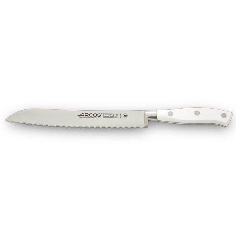 Cuchillo para Pan serie Riviera Blanca de Arcos Cuchillo para Pan serie Riviera Blanca de Arcos