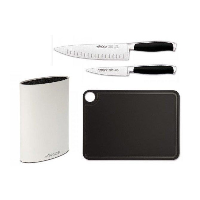 Set de cuchillos, tabla de corte y taco Cocina Familiar Set de cuchillos, tabla de corte y taco Cocina Familiar