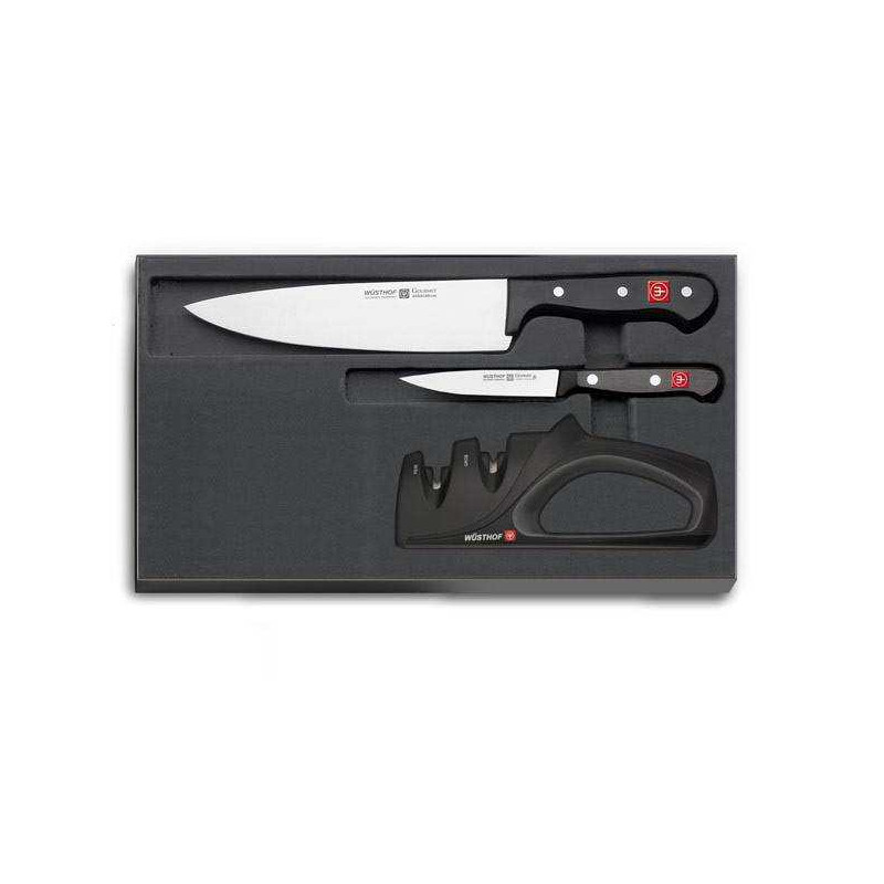 Pack Cuchillos Wüsthof Chef + Pelador + Afilador a un -33% Pack Cuchillos Wüsthof Chef + Pelador + Afilador a un -33%