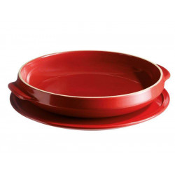 Set Plato y Bandeja Tarta Tatin de Emile Henry