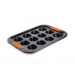 Molde antiadherente 12 cupcakes Le Creuset