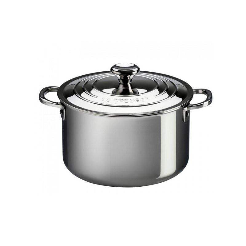 Cocotte de acero inoxidable Le Creuset Cocotte de acero inoxidable Le Creuset