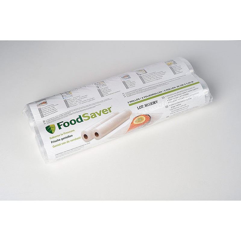 Set 2 rollos bolsas envasadora al vacío Foodsaver Set 2 rollos bolsas envasadora al vacío Foodsaver