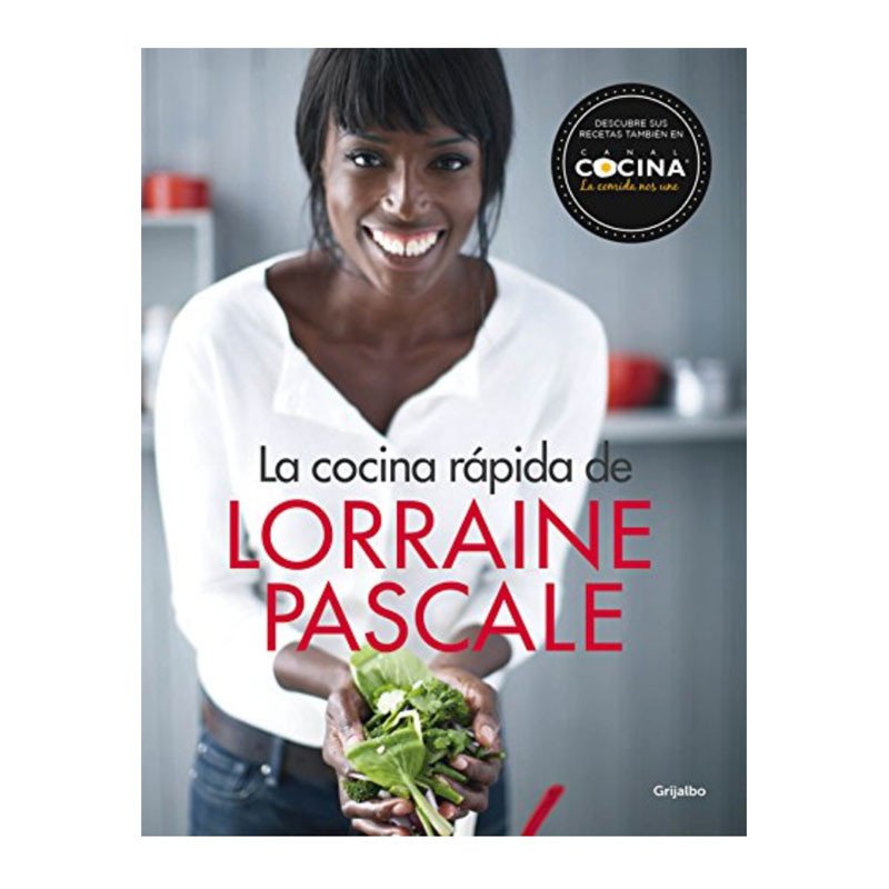 Cover van het boek "la cocina rápida" door Lorraine Pascale Canal Cocina