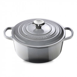 Cocotte Le Creuset Oferta color Mist Grey