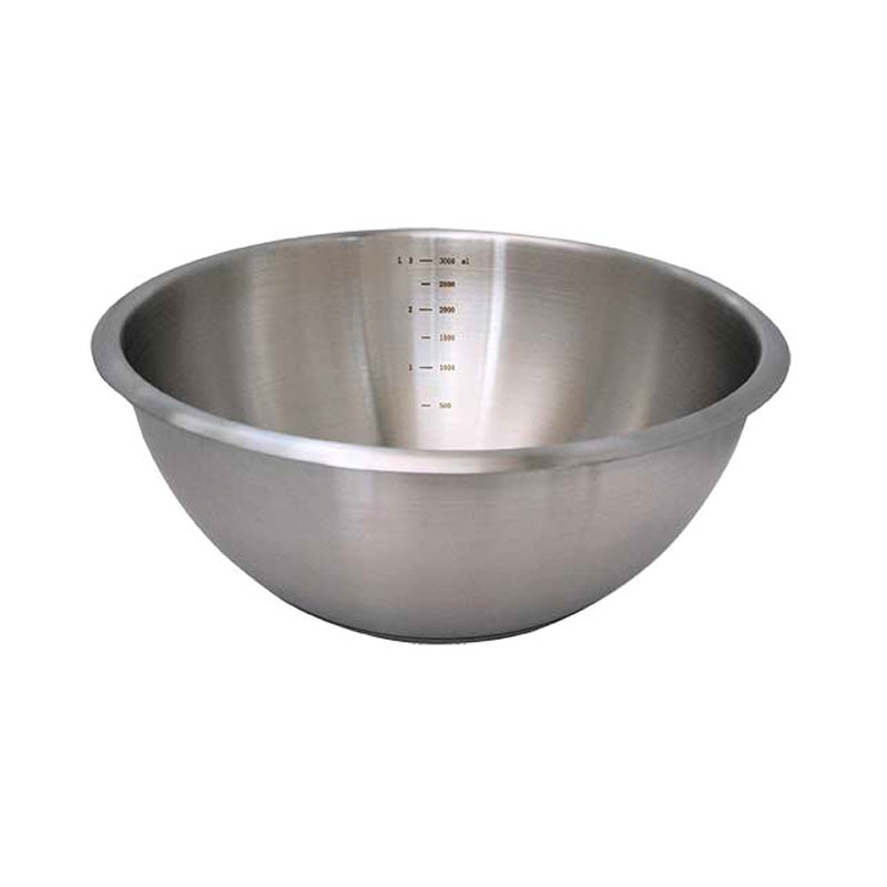 Taça redonda INOX para pastelaria com base de silicone de Buyer