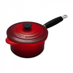Cazo de hierro colado color Le Creuset Cereza ¡Liquidación!