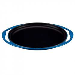 Grelhador liso oval em ferro fundido Le Creuset. Promoção!