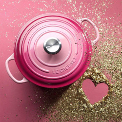 Cocotte em ferro Ombré Le Creuset cor de rosa - Promoção!