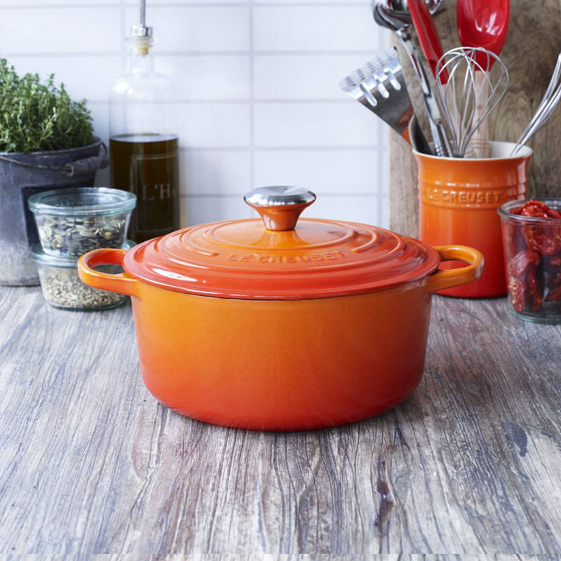 Cocotte Evolution Le Creuset redonda escolha a sua cor preferida