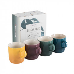 Conjunto 4 chávenas expresso Botanique Le Creuset
